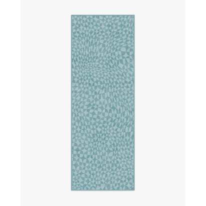 Oscar Soft Blue Rug by Jonathan Adler - 60 x 90 cm - All-In-One Rug