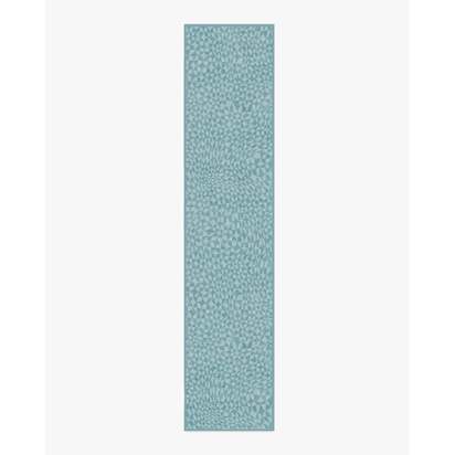 Oscar Soft Blue Rug by Jonathan Adler - 75 x 365 cm - All-In-One Rug