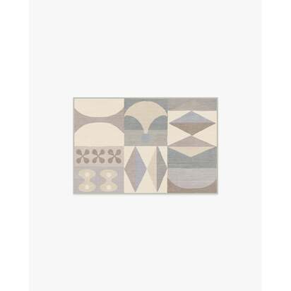 Rio Grey Rug by Jonathan Adler - 60 x 90 cm - All-In-One Rug