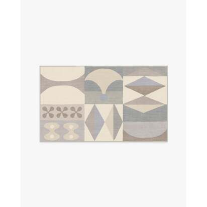 Rio Grey Rug by Jonathan Adler - 90 x 150 cm - All-In-One Rug