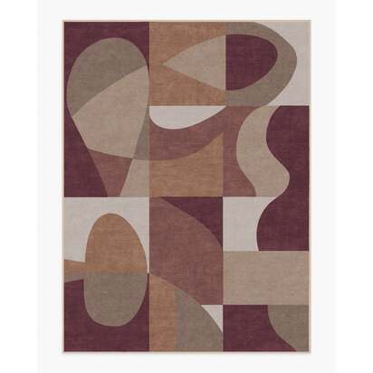 Philippe Amber Red Rug by Jonathan Adler - 275 x 365 cm - All-In-One Rug