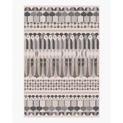 Brasilia Grey Rug by Jonathan Adler - 200 x 290 cm - All-In-One Rug