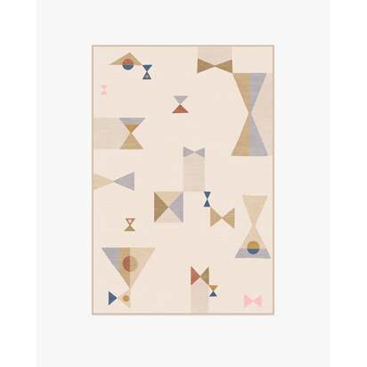 Bowtie Natural Rug by Jonathan Adler - 120 x 185 cm - All-In-One Rug