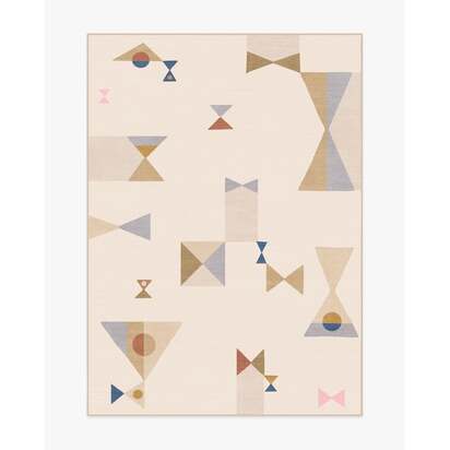 Bowtie Natural Rug by Jonathan Adler - 150 x 215 cm - All-In-One Rug