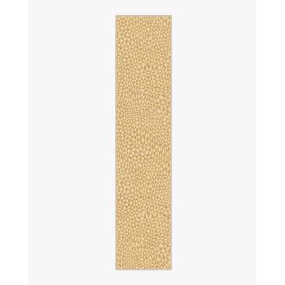 Oscar Ochre Rug by Jonathan Adler - 75 x 365 cm - All-In-One Rug