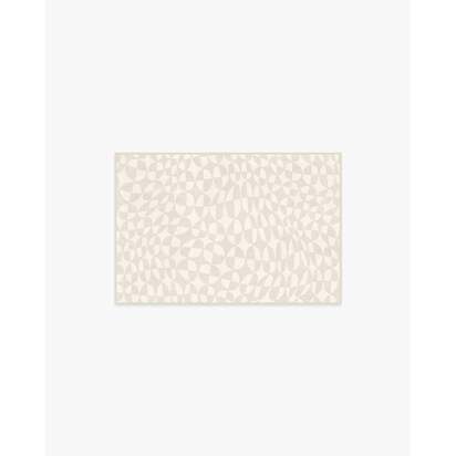 Oscar Cream Rug by Jonathan Adler - 60 x 90 cm - All-In-One Rug