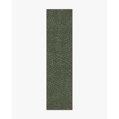 Oscar Olive Rug by Jonathan Adler - 75 x 305 cm - All-In-One Rug