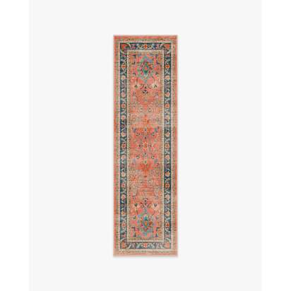 Calabria Coral Multicolour Rug - 60 x 185 cm - All-In-One Rug