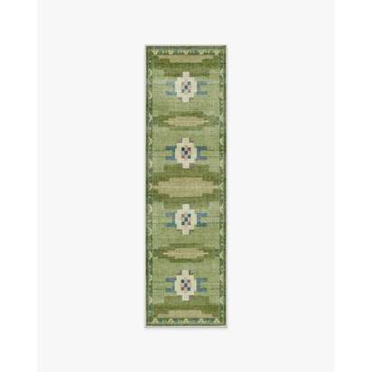 Annika Green Rug - 60 x 185 cm - All-In-One Rug