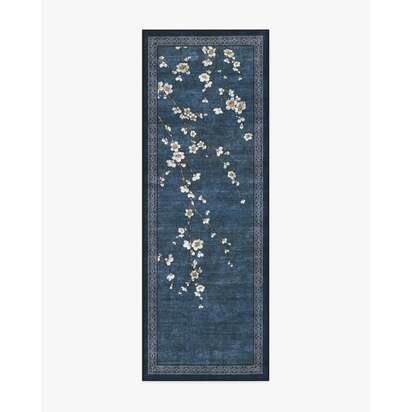 Sakura Indigo Rug by Gracie - 60 x 155 cm - All-In-One Rug