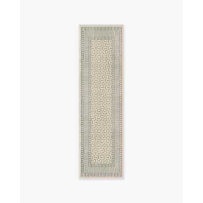Kairos Ivory & Blue Rug - 60 x 185 cm - All-In-One Rug