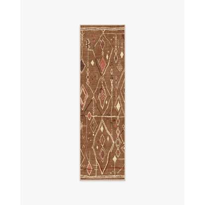 Saguaro Trail Caramel & Cream Rug - 60 x 185 cm - All-In-One Rug