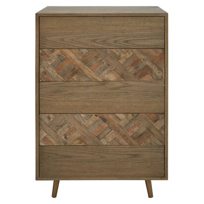 Monoden Wooden Chest of 5 Drawers