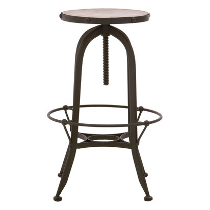 Unaowod Black And White Finish Bar Stool