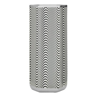 Corarelle Black and White Hexagon Umbrella Stand