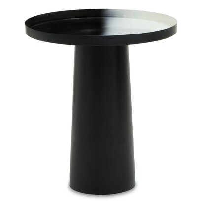 Siainbourne Black And White Ombre Side Table