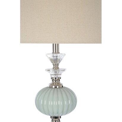 Piaendale Floor Lamp With Linen Shade