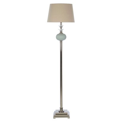 Piaendale Floor Lamp With Linen Shade