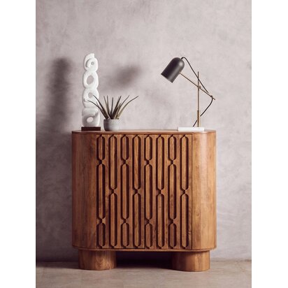 Vioana Black and Gold Desk Lamp with Marble Base