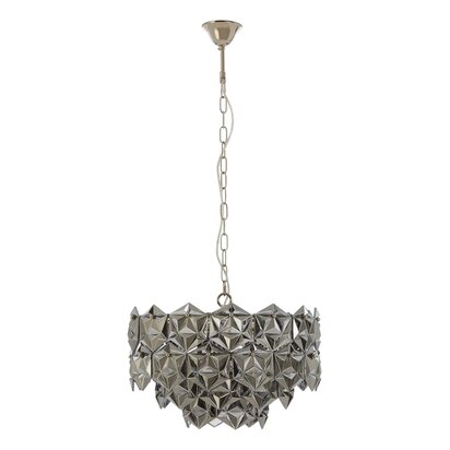 Mariham Smoked Grey Glass Chandelier