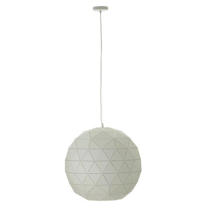 Wesoelle Large White Pendant Light