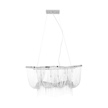 Solisford 6 Light Chrome Pendant Light