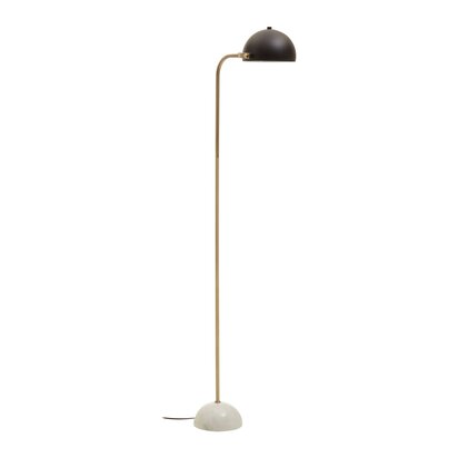 Greton Floor Lamp With Black Shade