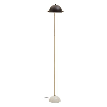 Greton Floor Lamp With Black Shade