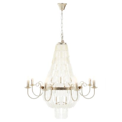 Penonton 8 Bulb Seashell Chandelier