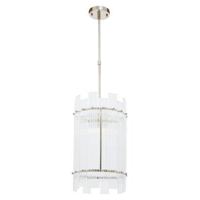 Penenwick One Bulb Glass Pendant Light