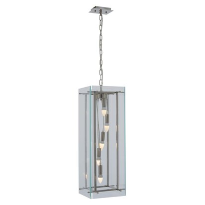 Verinford Five Bulb Glass Pendant Light