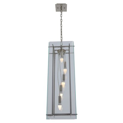 Verinford Five Bulb Glass Pendant Light