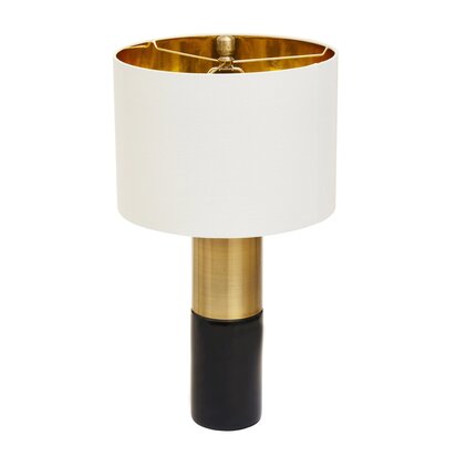 Wesamore Black Marble and Gold Table Lamp