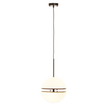 Abira Matt Black Pendant Light