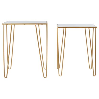 Delirose Set Of 2 Rectangular Side Tables