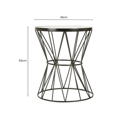 Briendale Corset Base Side Table