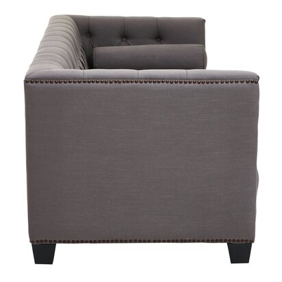 Julevale 3 Seat Grey Fabric Sofa
