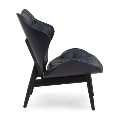Penincombe Black Leather Effect Chair