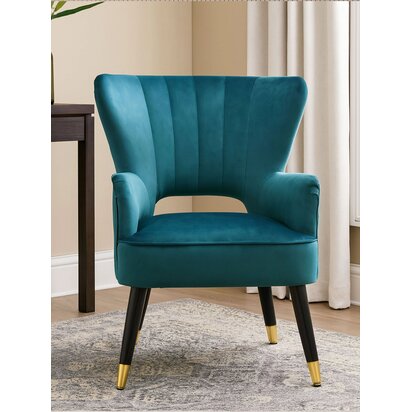 Piaeydale Green Velvet Armchair