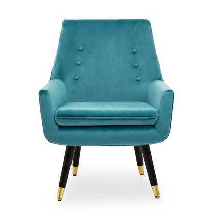 Glenencombe Green Velvet Armchair
