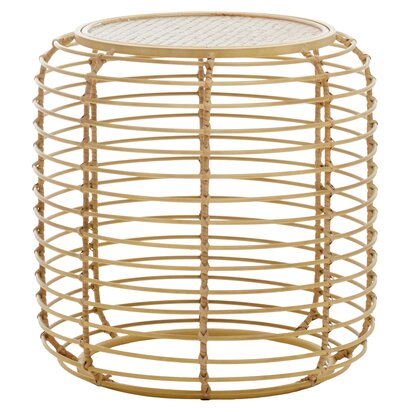 Glenoana Round Rattan Side Table