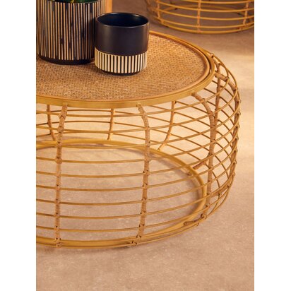 Glenoana Round Rattan Coffee Table