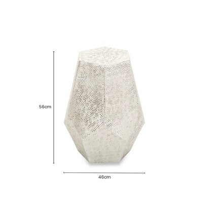Briendale Drum Style Geometric Table