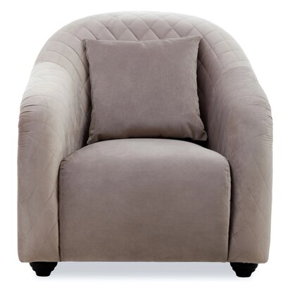Fifi Grey Velvet Chair