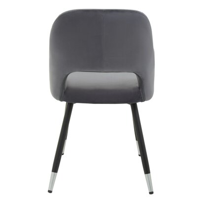 Warren Grey Velvet Dining Chair