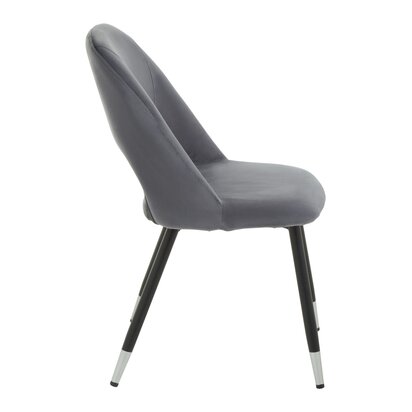 Warren Grey Velvet Dining Chair