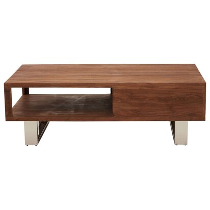 Ivyargate Acacia Wood Coffee Table with Drawer