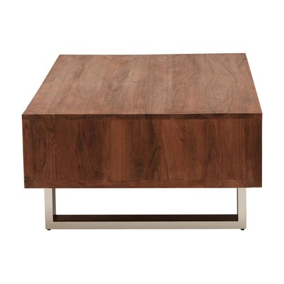 Ivyargate Acacia Wood Coffee Table with Drawer