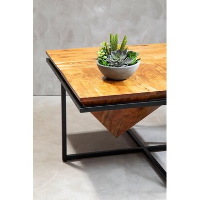Briudale Acacia Pyramid Coffee Table