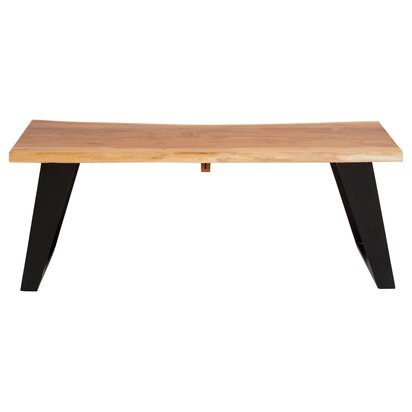 Surax Acacia Wood with Live Edge Coffee Table